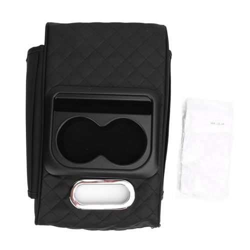 Kuuleyn Car Center Konsole Armlehnen Kissen Memory Foam Auto Armlast Box mit Techshalter -Tissue -Box für SUVS -LKWs und Autos von Kuuleyn