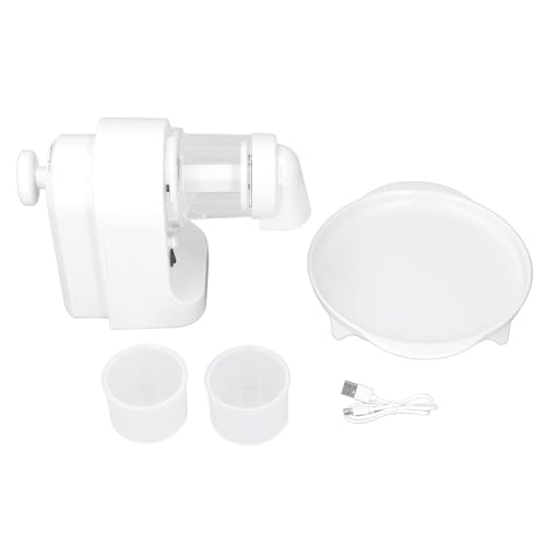 Kuuleyn Electric Ice Crusher, Snow Cone Maker, Mehrzweck 2000mah USB wiederaufladbar rasiertes Eisrasierer mit 2 wiederverwendbaren Tassen für Cocktail von Kuuleyn