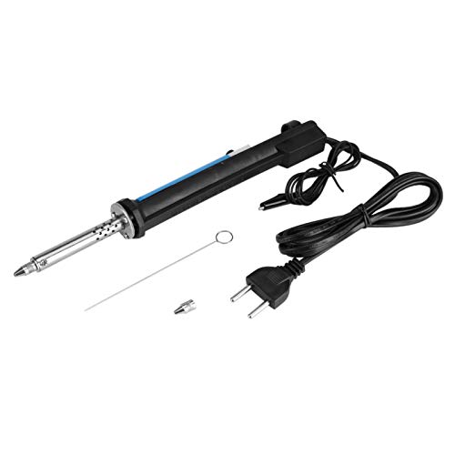 Kuuleyn Entlötwerkzeug Kunststoff, 40 W 2 in 1 elektrischer Lötkolben Zinnsauger Stark saugendes Entlötschweißwerkzeug(EU Plug) von Kuuleyn