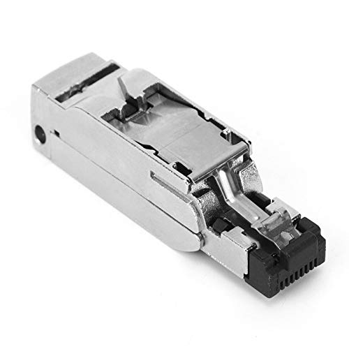 Kuuleyn Ethernet-Kabeladapter,Ethernet-Kabelverteiler,6GK1901-1BB10-2AA0 Netzwerkkabelstecker Industrieller Ethernet-Anschlussstecker aus Metall von Kuuleyn