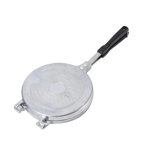 Kuuleyn Gegrillte Sandwich -Bratpfanne, doppelseitige Bratpfanne, Pancake -Pfannkuchen -Sandwich -Backpfanne mit der Backwanne mit der Backweite von Aluminium für Heimküche. (Rot) von Kuuleyn