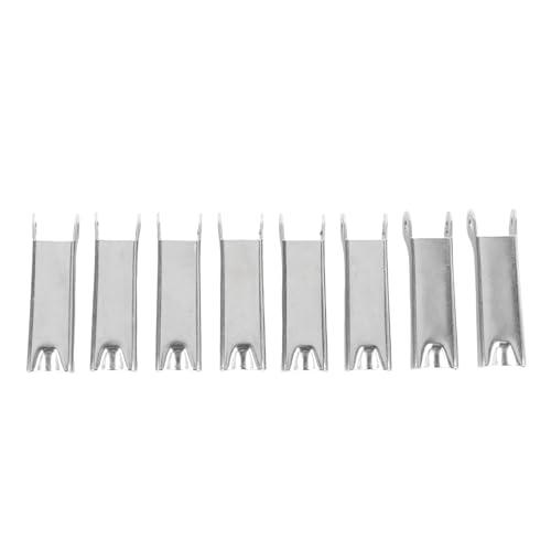 Kuuleyn -Haken -Sicherheitsschloss -Kit, 8 -Stcs -Haken Sicherheitsriegel 316 Edelstahl Metallschlepper Empfängerkupplung zum Anheben des Hebens (41 mm) von Kuuleyn
