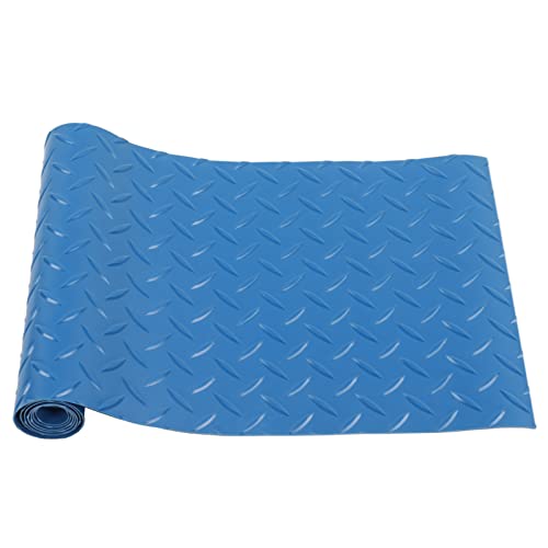 Kuuleyn Pool -Leiter Matte, Pool Liner Protection Kissen, Swimmingpool -Schutzleiter Matte Nicht -Schlupf Ersatzleiter Gummiblau Blau für Pools (Herringbone) von Kuuleyn