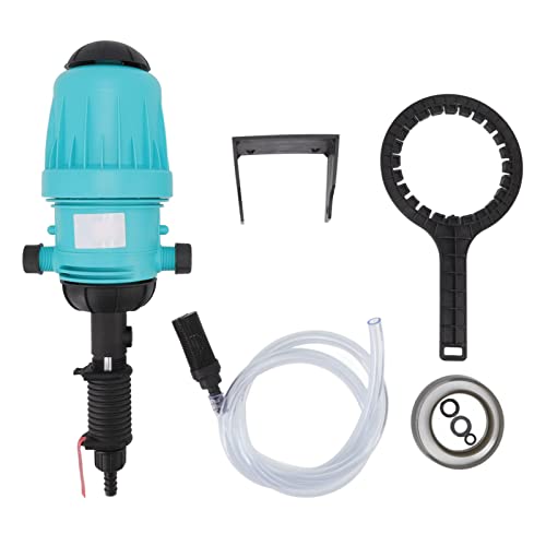 Kuuleyn Proportional Pump Fertilizer Injector, Proportional Pump G3/4 Male Interface Fertilizer Injector Chemical Liquid Doser Dispenser Fertilizer Proportioner (H2502 (0.2% O 2%)) von Kuuleyn