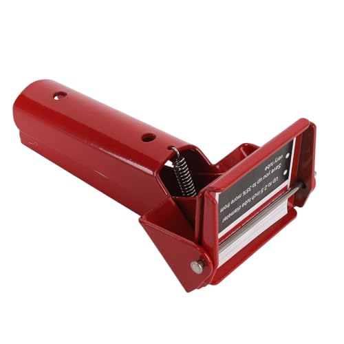 Kuuleyn RTV Tube Silicone Extrusion Tool, RTV Tube Squeezer Tool Efficient Easy to Control 2.5in Industrial Size RTV Silicone Tube Extrusion Dispenser Tool (Red) von Kuuleyn