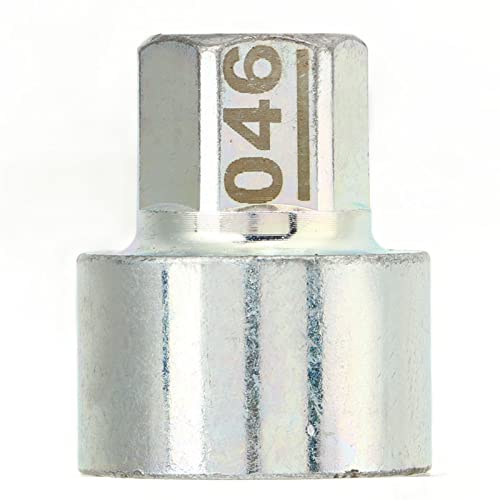 Kuuleyn -Radschlossschlüssel, Anti -Diebstahl -Lugnut -Sockel, Metallmaterial Austausch für 1 3 5 6 7Series x1 x2 x3 x4 x5 x6 Z4 041 Rostproof Hochfest -Fitment Original -Teil (046) von Kuuleyn