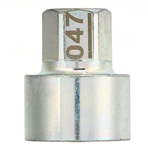 Kuuleyn -Radschlossschlüssel, Anti -Diebstahl -Lugnut -Sockel, Metallmaterial Austausch für 1 3 5 6 7Series x1 x2 x3 x4 x5 x6 Z4 041 Rostproof Hochfest -Fitment Original -Teil (047) von Kuuleyn