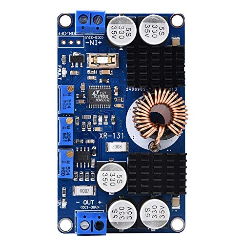 Kuuleyn Step-Up-Down-Konverter DC 5 V V auf 1 V auf 30 V 10 A, automatisches Step-Up-Down-Spannungsregler-Lademodul LTC3780 von Kuuleyn