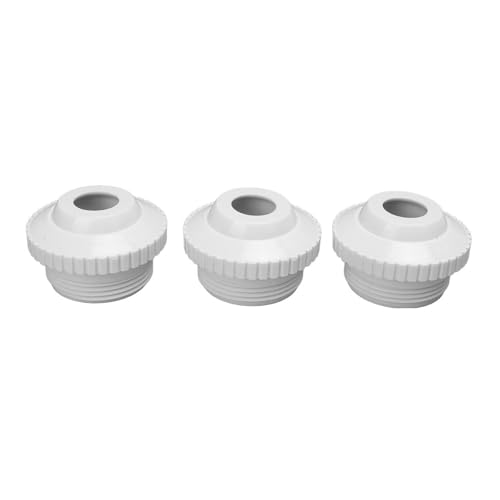 Kuuleyn Wasser Richtungsströmung Einlasspool Rücklauf -Jet -Fitemente, Augapfel -Einlass -Armaturen Jet, 3pcs Schwimmbad Jet Düse PVC 1,5 Zoll Weibchen Faden Fluss Augapfel Kuuleyn Wasser Richtungsströmung Einlasspool Rücklauf -Jet -Fitemente, Augapfel -Einlass -Armaturen Jet, 3pcs Schwimmbad Jet Düse PVC 1,5 Zoll Weibchen Faden Fluss Augapfel von Kuuleyn