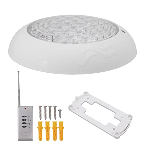 Kuuleyn eintauchen eingeschossiger Pool Licht, Unterwasserpool -Licht, Schwimmbadbrunnen Fluoreszenzwasserkühler Sprinkler Richtung Einstellbares Einweg -Brunnenadapter G1 1/2 bis (Weiß) von Kuuleyn