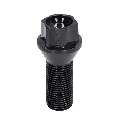 Radschrauben M14x1.25 Radbolzen Mutter Bolzen Radbolzen Kegelsitz Radschrauben Mutter Bolzen Kaltgeschmiedet Schwarz Ersatzteil Für Serie 1 Serie 2 Serie 3 Serie 5 Serie 7 Serie X1x3x5x6 von Kuuleyn