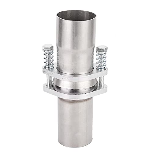 Reparaturrohrsatz, hohe Zuverlässigkeit Exquisite Verarbeitung Stabile Leistung Universal 2,5 Zoll Edelstahl Quick Fix Auspuff Federbolzen Flansch von Kuuleyn