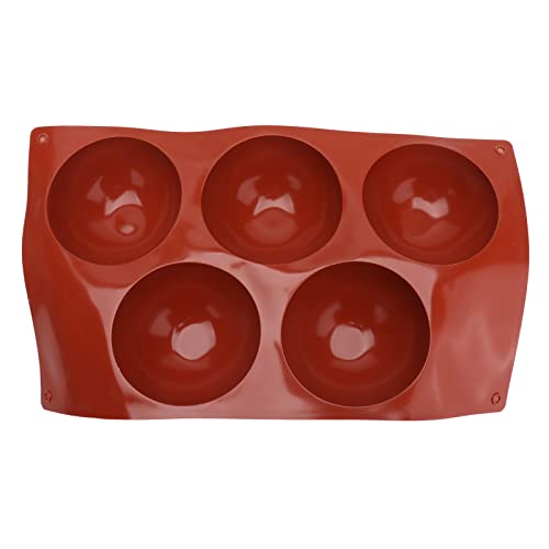 Schokoladenformen, Schokoladenformen Silikon, Halbkugel Silikon 3D Form Schokoladenform zur Herstellung von Schokoladengebäck, Kuchen, Fudge, Backformen, runder Donut von Kuuleyn