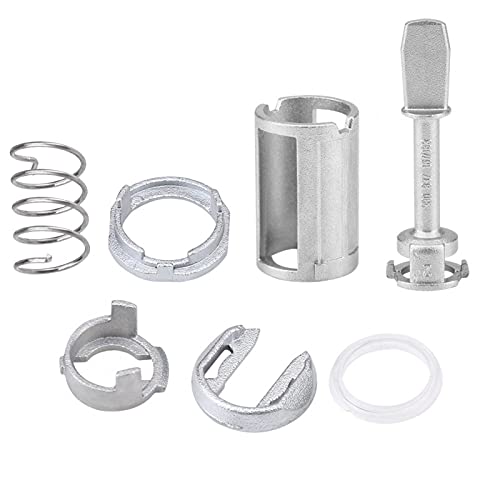 Kuuleyn Türschloss Kits, Metall Vorne,Links Rechts Türschloss Reparatursatz Reparatursatz für Türverriegelung Metall Tür Schloss Zylinder Reparatur Kit Fit für PASSAT SEAT TOLEDO LEON AROSA LUPO Kuuleyn Türschloss Kits, Metall Vorne,Links Rechts Türschloss Reparatursatz Reparatursatz für Türverriegelung Metall Tür Schloss Zylinder Reparatur Kit Fit für PASSAT SEAT TOLEDO LEON AROSA LUPO von Kuuleyn