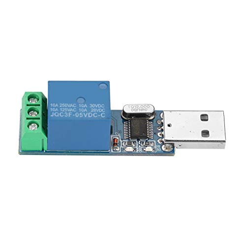 USB-Relaismodul USB-Steuerrelaismodul USB-Relaissteuerungsschalter Steuerrelais für serielle Schnittstelle USB-Steuerrelaisplatine von Kuuleyn