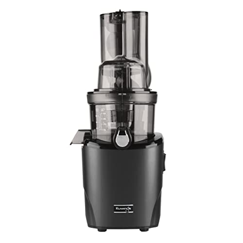 Kuvings | Entsafter | REVO830 | Slow Juicer | Doppelte Einfüllöffnung | automatisches Schneidesystem | Schwarz Matt von kuvings