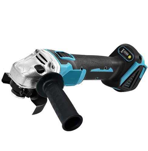 Brushless Akku Winkelschleifer ，Kompatibe für Makita Akku 18V, Ersatz DGA504Z,9500 RPM Kabellos Winkelschleife,Flex Trennschleifer 125mm, für Präzises Trennen-Schleifen（Ohne Batterie und Ladegerät） ﻿ von KuwpbbT