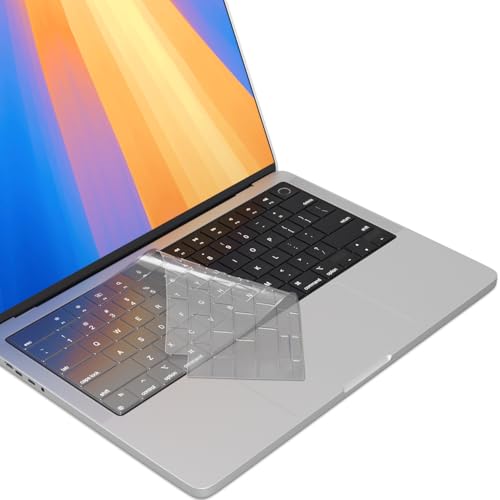 Kuzy Kompatibel mit MacBook Air Tastaturabdeckung 15 Zoll 2023 2022 13,6 MacBook Air M2 Tastaturabdeckung Skin A2941 A2681 - MacBook Pro Tastaturabdeckung 14 16 Zoll M1 M2 A2779 A2442 A2780 A2485 TPU, von Kuzy