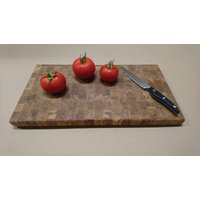 Schneidebrett Stirnholz Schneidblock Butcher-Block 41x23x3, 2 cm Schneidebrett Stirnholz Schneidblock Butcher-Block 41x23x3, 2 cm von KveilaMLtd