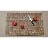 Schneidebrett Stirnholz Schneidblock Butcher-Block 61x38x3, 2 cm Schneidebrett Stirnholz Schneidblock Butcher-Block 61x38x3, 2 cm von KveilaMLtd