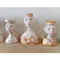 Original Handgefertigter Keramik Teelichthalter Weiß Teelicht Skulptur Büste Ton Chic Decor Interior Boho Winter Advent Kunst Weihnachtsgeschenk Original Handgefertigter Keramik Teelichthalter Weiß Teelicht Skulptur Büste Ton Chic Decor Interior Boho Winter Advent Kunst Weihnachtsgeschenk von KvitkaContemporary