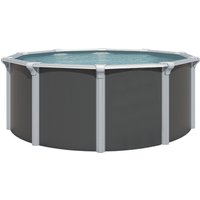 KWAD Rundpool "Green line Evolution", (Komplett-Set, 10 tlg.), 4,6x1,32 Design Folie in blau, sand oder grau erhältlich von Kwad
