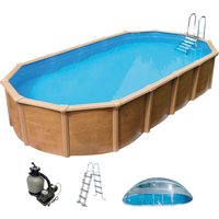 KWAD Schwimmbecken "Design Cabrio Dom", (Set, 5 tlg.) von Kwad