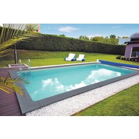 KWAD Schwimmbecken "STYROPORSTEIN POOL ALL INCLUSIVE, BxLxH: 300x600x150 cm", (Set) von Kwad