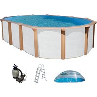 KWAD Schwimmbecken "Timber Cabrio Dom", (Set, 5 tlg.) von Kwad