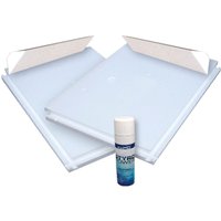 KWAD Styroporplatte "Bodenisolations-Set" 120 Stk. tlg. für Ovalpool "Steely Deluxe Heat" von Kwad