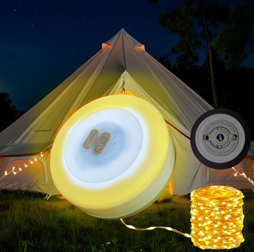 Camping Zubehör Camping Lichterkette Aufrollbar: 10m Tragbare 3-in-1 Wiederaufladbare LED Lichterkette - Wasserdichte Aussen Campinglampe mit USB für Zelt Wandern Hof Weihnachts Party Deko Camping Zubehör Camping Lichterkette Aufrollbar: 10m Tragbare 3-in-1 Wiederaufladbare LED Lichterkette - Wasserdichte Aussen Campinglampe mit USB für Zelt Wandern Hof Weihnachts Party Deko von Kwaiffeo