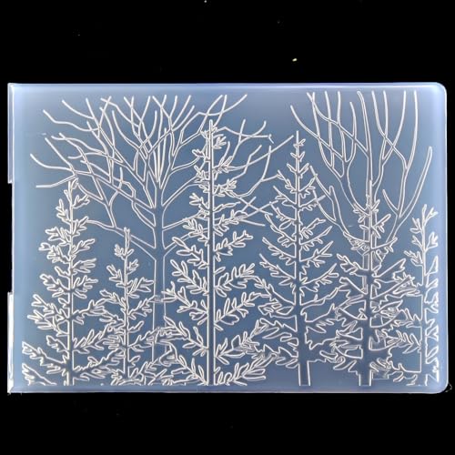 Kwan Crafts 3D-Baum-Wald-Hintergrund, Kunststoff-Prägeschablonen für Kartenherstellung, Scrapbooking und andere Papierbastelarbeiten, 3072506 Kwan Crafts 3D-Baum-Wald-Hintergrund, Kunststoff-Prägeschablonen für Kartenherstellung, Scrapbooking und andere Papierbastelarbeiten, 3072506 von Kwan Crafts
