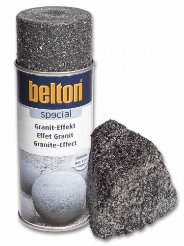Granit-Effekt-Spray obsidian-schwarz 400ml Belton Special von Kwasny