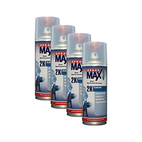 KWASNY 4x 680 061 SPRAYMAX 2K Klarlack transparent glänzend von KONGZEE