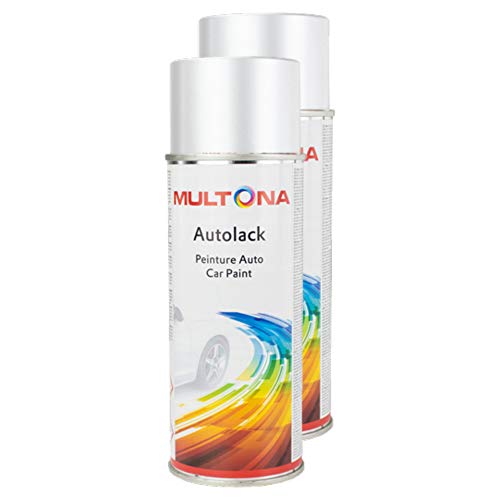 Kwasny 2X Multona Autolack Spraylack Lackspray Spray Lack Lackspray Spraylack Weiss 0025 400 Ml von Kwasny