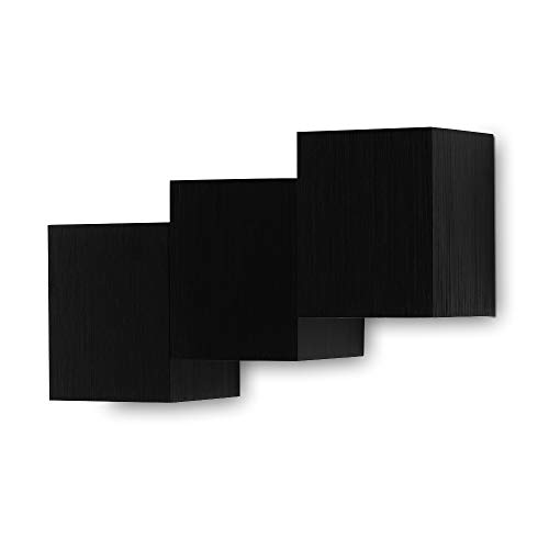 Kwazar Luminaire Mini Wandleuchte LED LEDia.17 2W Dekorativ Mini Wandlampe Schwarz 230V Up Down Neutralweiss Leuchtung von Kwazar Luminaire