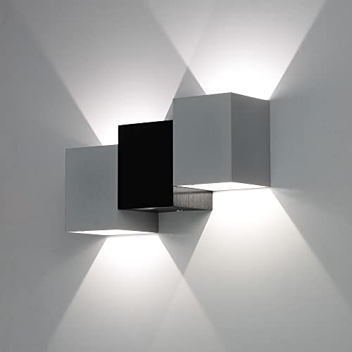 Kwazar Luminaire mini Wandleuchte LED LEDia.17 2W 230V neutralweiss dekorativ Wandlampe (Weiß) von Kwazar Luminaire