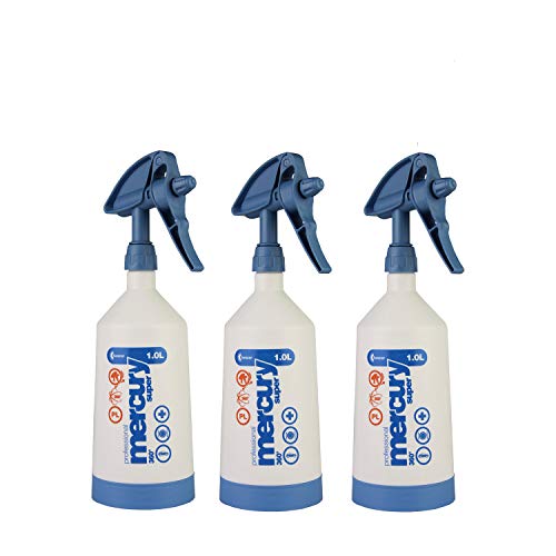 Kwazar 3 Stück Mercury Super PRO+ 360 Grad VITON blau Sprühflasche 1,0 Liter Kwazar 3 Stück Mercury Super PRO+ 360 Grad VITON blau Sprühflasche 1,0 Liter von Kwazar