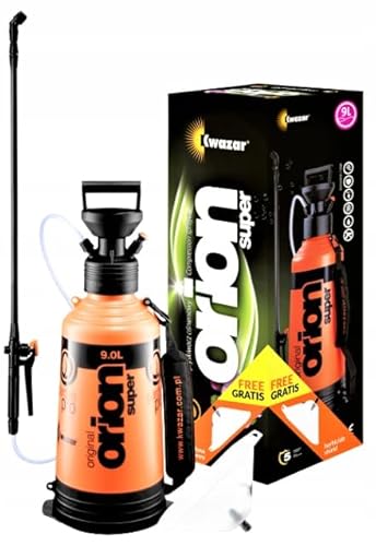 Kwazar Orion Commercial Pumpsprüher mit Gurt, chemikalienbeständig, 9 l von Kwazar