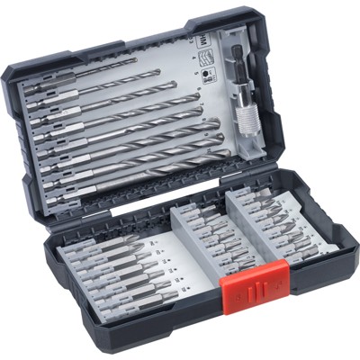 Bit-Bohrerbox 33-teilig L-Box von Kwb