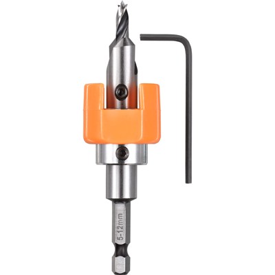 HSS-M2 Hartholzbohrer mit verstellbarem Tiefenstopp und Senker, ø6.0mm HSS-M2 Hartholzbohrer mit verstellbarem Tiefenstopp und Senker, ø6.0mm von Kwb