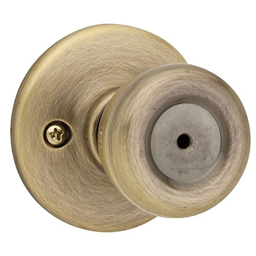 Kwikset 300T 5 6AL RCS 93001-925 Tylo Sichtschutz Bett-/Badewannenknauf, Messing antik-Optik von Kwikset