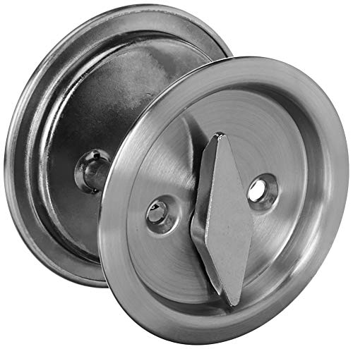 Kwikset 335 rund Bett/Bad Pocket Tür Lock in Satin Nickel von Kwikset