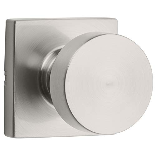 Kwikset 97300-933 Pismo Bedroom/Bathroom Door Knob, Round, Satin Nickel von Kwikset