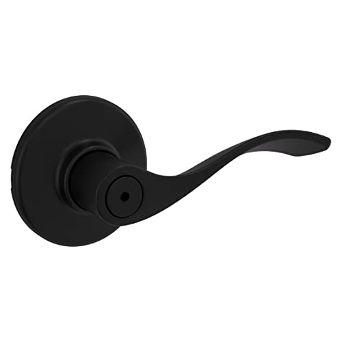 Kwikset Balboa Bett- / Badhebel, matt, Schwarz von Kwikset