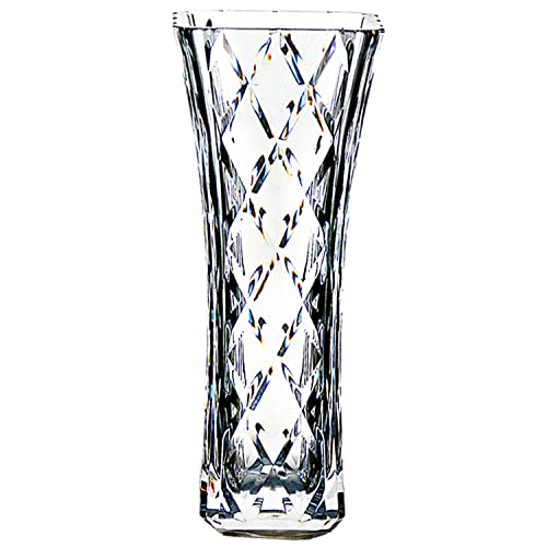 Kwlyon Vase Kunststoff Vasen Unzerbrechliche Transparent,glänzend wie Kristallglas Blumenvase,Kleine Modern Glas Vasen,Geeignet für Büro, Zuhause (Transparent, Wide Vase) von Kwlyon