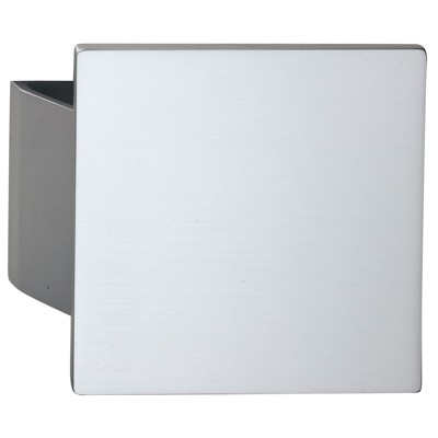 HT-Griffplatte,8203,Quadrat,BA50, Ø 10,Aluminium neusilberfarbig von Kws