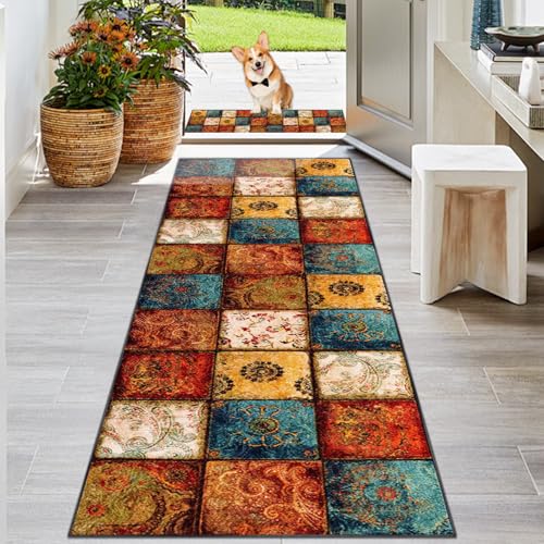 KwuSeug Lang rutschfest Waschbar Kücheteppich Küchenläufer Schlafzimmer Bettvorleger für Flur Waschküche Teppichmatten Korridor Wohnzimmer Schlafzimmer Läufer Küchenteppich Lang Flur 40 x 60 cm KwuSeug Lang rutschfest Waschbar Kücheteppich Küchenläufer Schlafzimmer Bettvorleger für Flur Waschküche Teppichmatten Korridor Wohnzimmer Schlafzimmer Läufer Küchenteppich Lang Flur 40 x 60 cm von KwuSeug