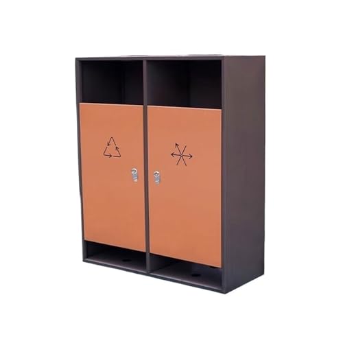Kx9Lb8d Mülltonnen für den Außenbereich Doppelter Mülleimer aus Metall for den Außenbereich for öffentliche Plätze in der Hotellobby Kx9Lb8d Mülltonnen für den Außenbereich Doppelter Mülleimer aus Metall for den Außenbereich for öffentliche Plätze in der Hotellobby von Kx9Lb8d