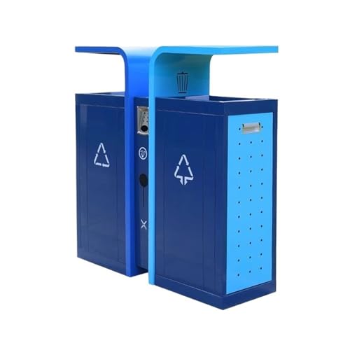 Kx9Lb8d Mülltonnen für den Außenbereich Klassifizierte Mülltonne for den Außenbereich mit regenfestem gewerblichem Metallabfallbehälter von Kx9Lb8d